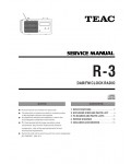 Сервисная инструкция Teac R-3