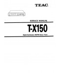 Сервисная инструкция Teac T-X150