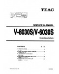 Сервисная инструкция Teac V-6030S, V-8030S