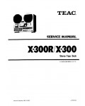 Сервисная инструкция Teac X-300