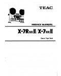 Сервисная инструкция Teac X-7MKII