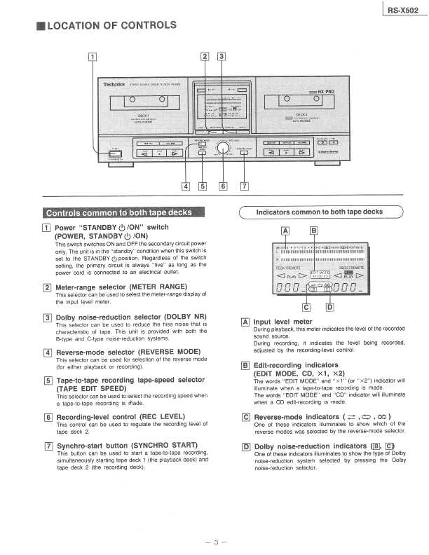 Сервисная инструкция Technics RS-X502