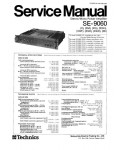 Сервисная инструкция Technics SE-9060