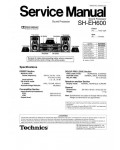 Сервисная инструкция Technics SH-EH600