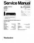 Сервисная инструкция Technics SL-PG440A