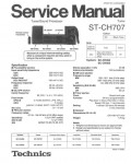 Сервисная инструкция Technics ST-CH707
