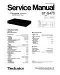 Сервисная инструкция Technics ST-G470