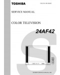 Сервисная инструкция Toshiba 24AF42