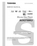 Сервисная инструкция Toshiba BDX-2700KU