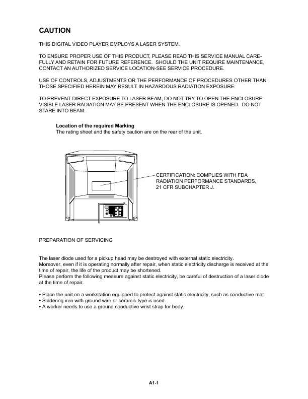 Сервисная инструкция Toshiba MW27F11C