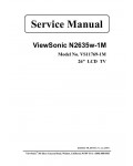Сервисная инструкция Viewsonic N2635W-1M