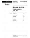 Сервисная инструкция Whirlpool AVM-562