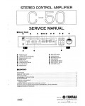 Сервисная инструкция Yamaha C-50