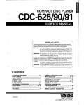 Сервисная инструкция Yamaha CDC-625, CDC-90, CDC-91