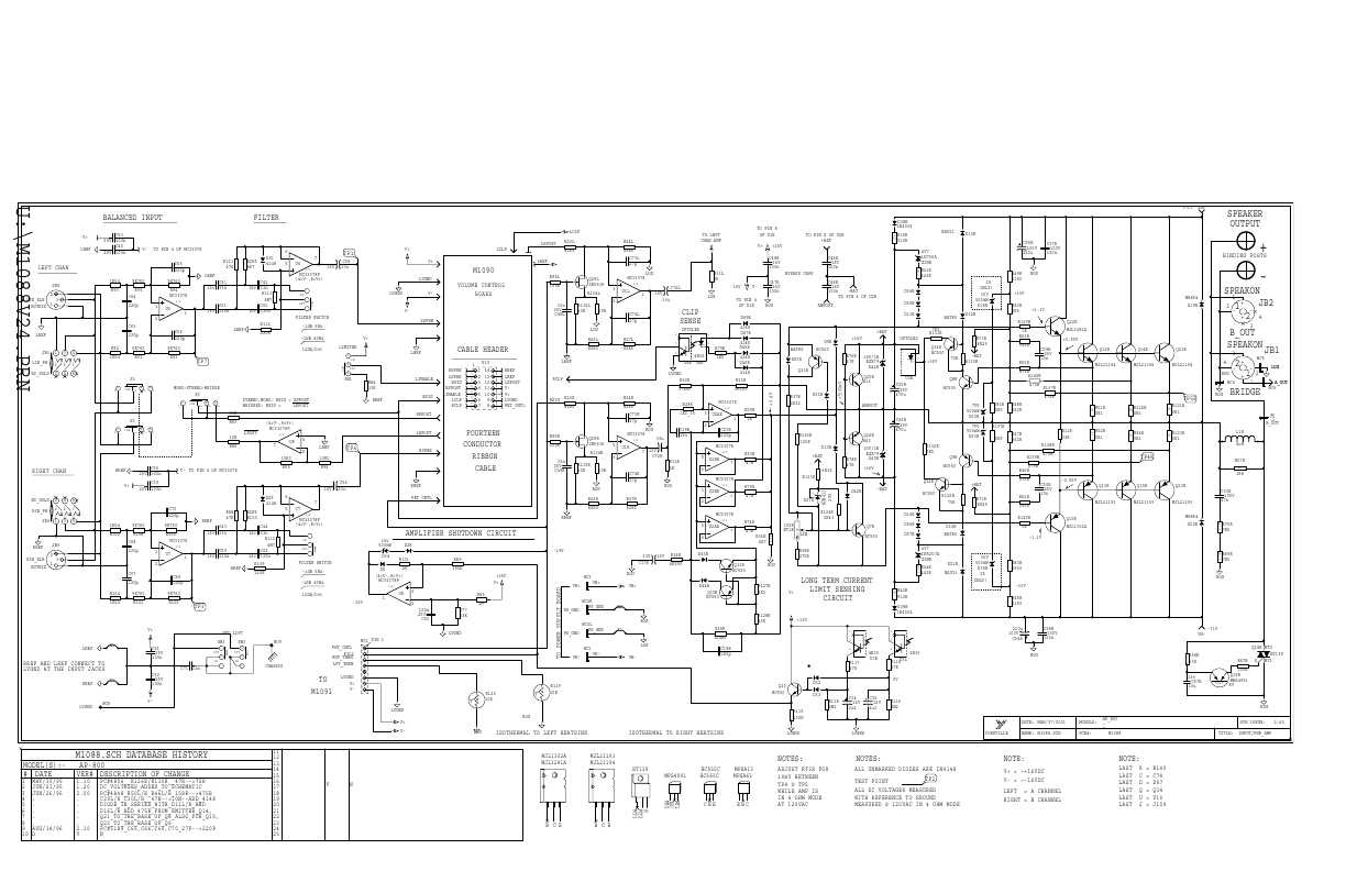 Сервисная инструкция Yorkville AP800
