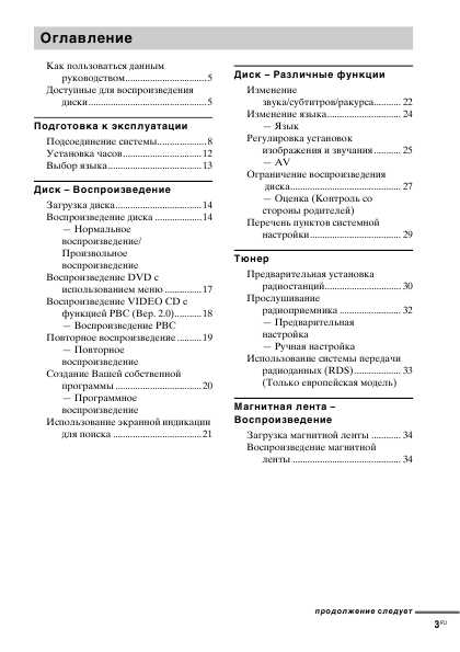 Инструкция Sony CMT-DX2