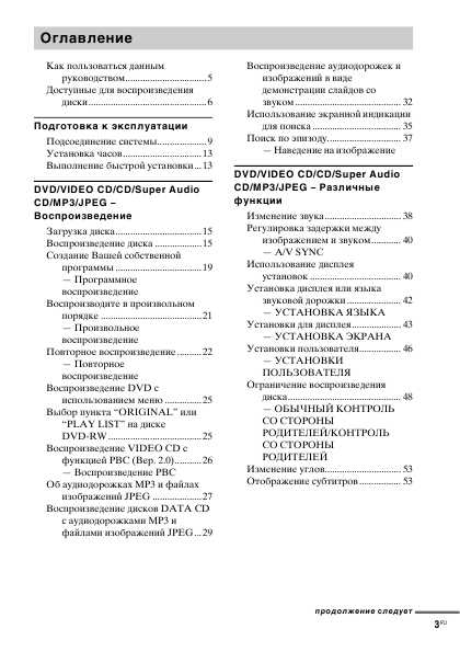 Инструкция Sony CMT-WS2D