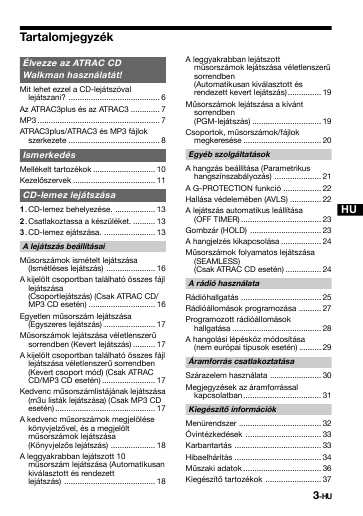 Инструкция Sony D-NF401