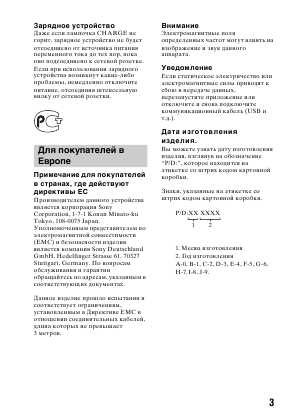 Инструкция Sony DSLR-A450