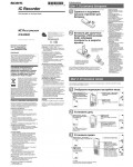 Инструкция Sony ICD-B500