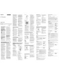 Инструкция Sony ICD-BX800
