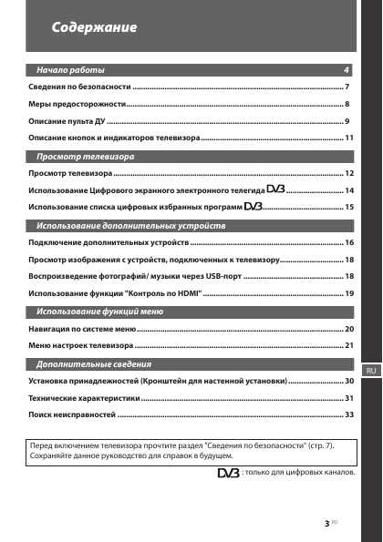 Инструкция Sony KDL-22BX200