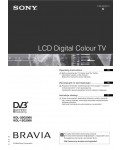 Инструкция Sony KDL-20G2000