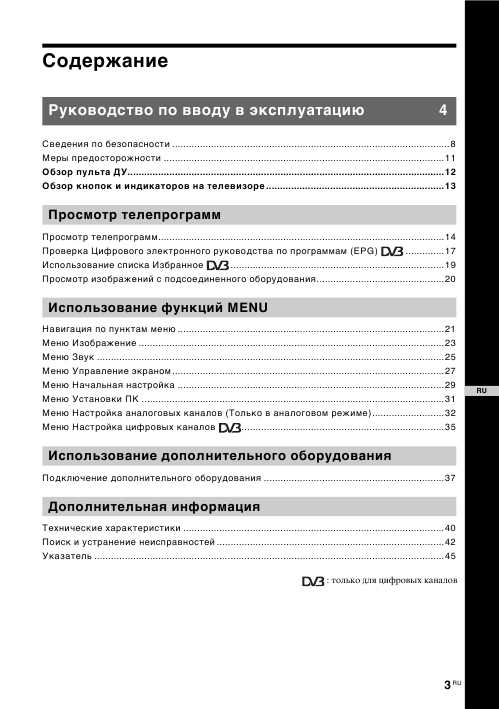 Инструкция Sony KDL-26S2020