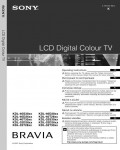 Инструкция Sony KDL-32D2810