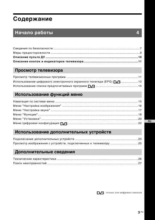 Инструкция Sony KDL-40U2530