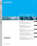 Инструкция Sony KLV-V40A10E