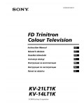 Инструкция Sony KV-14LT1K