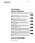 Инструкция Sony KV-21CE10K