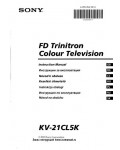 Инструкция Sony KV-21CL5K