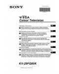 Инструкция Sony KV-29FQ85K
