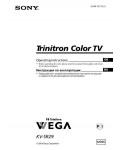 Инструкция Sony KV-SR29M99K