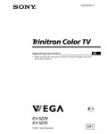 Инструкция Sony KV-SZ25M91