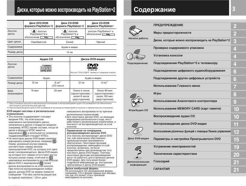 Инструкция Sony SCPH-39008