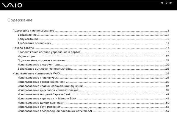 Инструкция Sony VGN-NR..