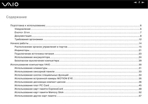 Инструкция Sony VGN-SZ...