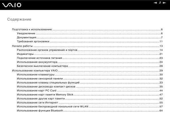 Инструкция Sony VGN-TX5...