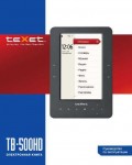 Инструкция Texet TB-500HD