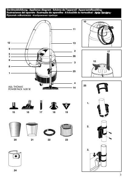 Инструкция Thomas POWER PACK 1616