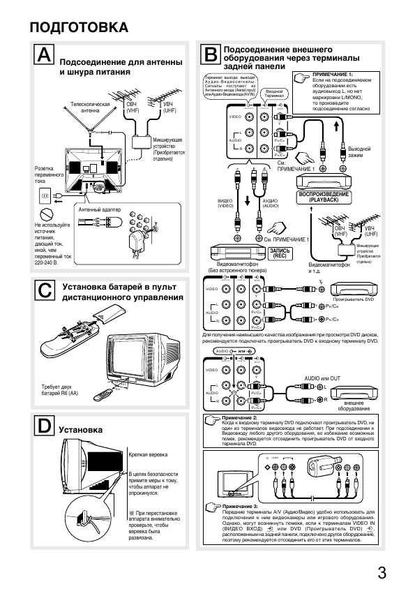 Инструкция Toshiba 14A3R