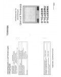 Инструкция Toshiba 21CJZ2SR