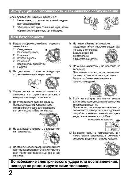 Инструкция Toshiba 21CSZ3R