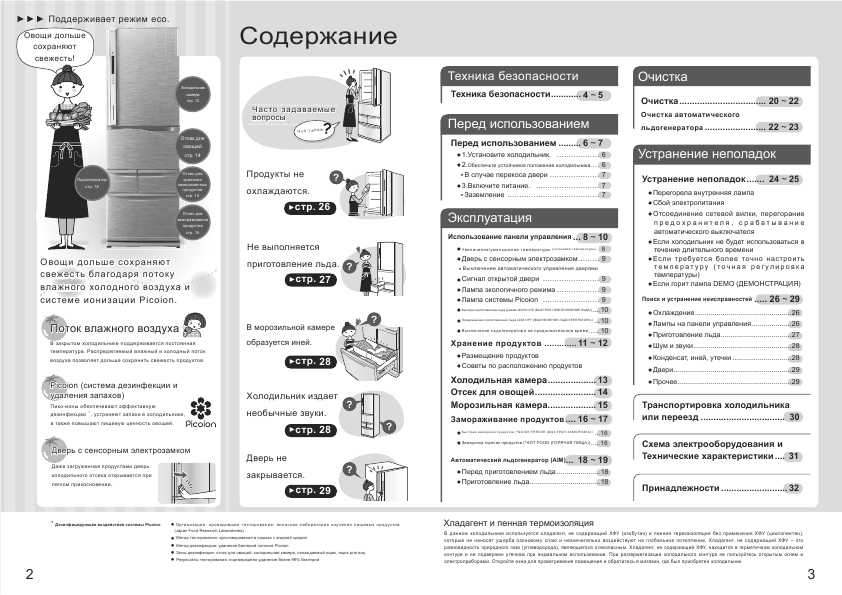 Инструкция Toshiba GR-D43GR