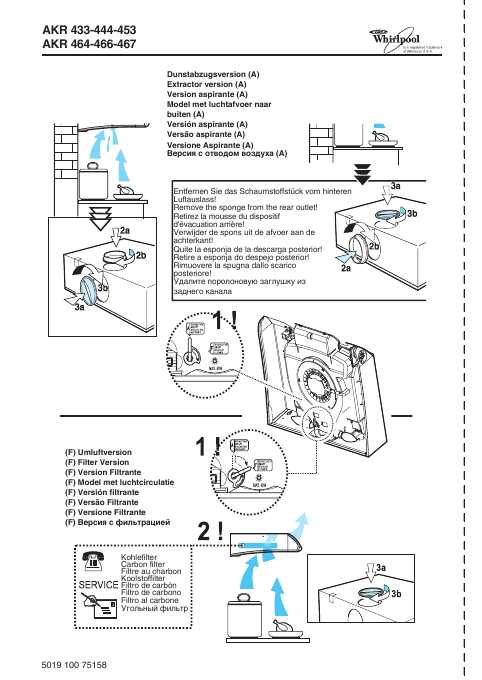 Инструкция Whirlpool AKR 466